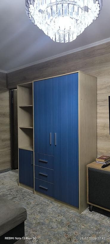 Мебельные гарнитуры: Шифоньер, шкаф для одежды, Прямой, ЛДСП — 1