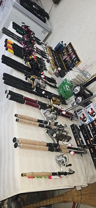балык кармагыч тор: Удочки новые в сборе готовые от 2.1 метра и — 4