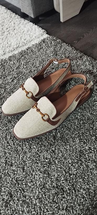 Женские летние слінгбэки-лоферы - Фасон: лоферы с открытой пяткой — 1