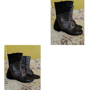 Сапоги деми 
Турция
38 размер
Кожаные, очень удобные
500 сом