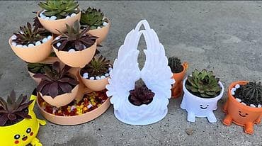 atem mini: Здравствуйте! Я делаю декоративные горшки с комнатными растениями — 1