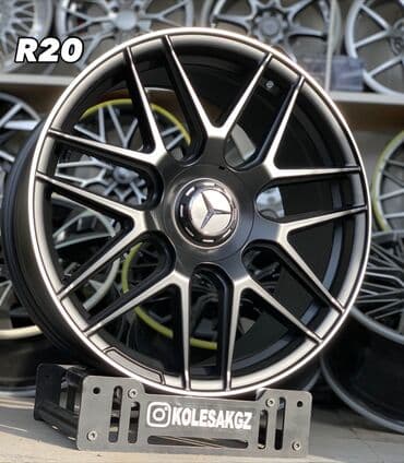 титановые колеса: Литые Диски R 17 Advan Racing, Комплект, отверстий - 6, Новый — 2