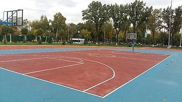 Резиновое покрытие для спортивных площадок, резиновое покрытие для