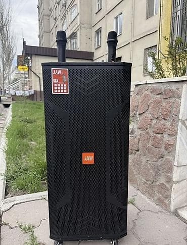 Аренда Колонка 1000 сом Bluetooth AUX UZB Микрофон 2 шт Заряд хорошо
