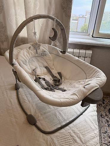 автолюлька graco junior: Набор для малыша: манеж-кровать Joie + пеленальный столик-вкладыш + — 4