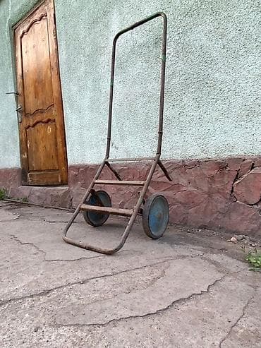 Садово-строительная тачка и тележка, Стальная, Двухколесная