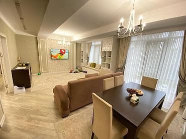парковый: 3 комнаты, 120 м², Элитка, 3 этаж, Дизайнерский ремонт — 4