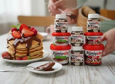 Шоколадная паста PamiYella - Линейка шоколадных паст PamiYella и