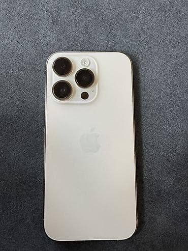 IPhone 14 Pro, Б/у, 256 ГБ, Золотой, 100 %
