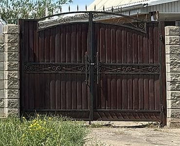 решотка на дверь: Продаю ворота без калитки Калитка-въездные распашные ворота из металла — 1