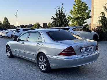 велосипед мото: Mercedes-Benz S-Class: 2001 г., 3.2 л, Автомат, Бензин, Седан — 5