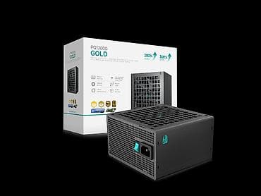 120 ватт: Блок питания, Новый, DeepCool, 1200 Вт, Gold, 1200 Вт — 1