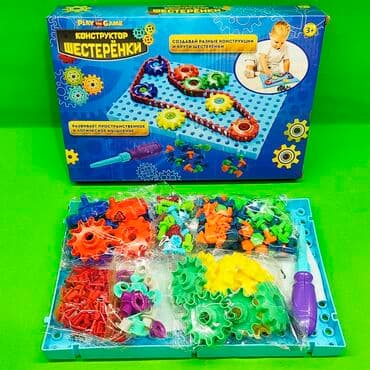 набор щенячий патруль: Конструктор для малышей с шестеренками⚙️Доставка, скидка есть — 1