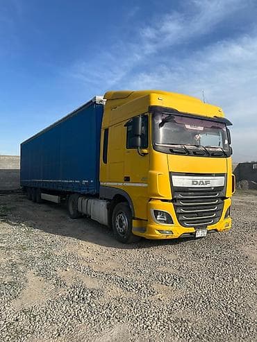 Тягач, DAF, Тентованный