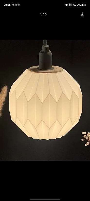 панели на потолок: Дизайнерские светильники - Коллекция настольных и подвесных ламп с — 6