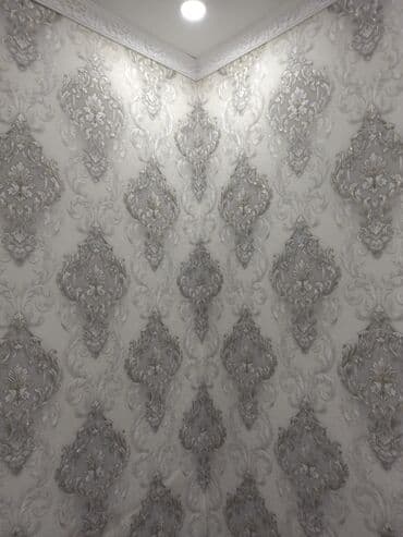 поклейка обоев цена бишкек: Поклейка обоев, Демонтаж старых обоев | Жидкие обои, Фотообои, Бумажные обои Больше 6 лет опыта — 8