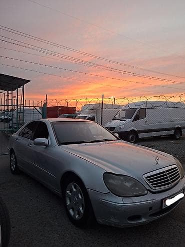 Mercedes-Benz S-Class: 1999 г., 4.3 л, Автомат, Бензин, Седан lalafo.kg да Mercedes-Benz S-Class: 1999 г., 4.3 л, Автомат, Бензин, Седан