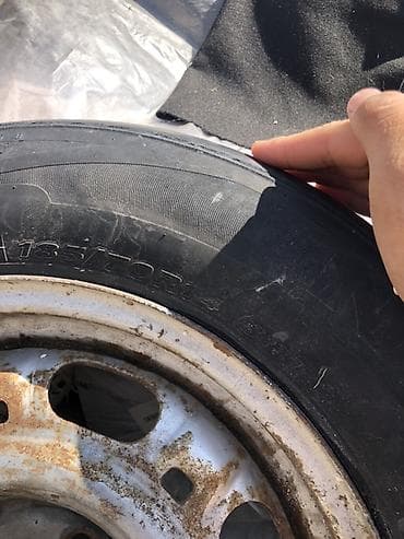 Транспорт: Стальные штампованные диски R14 с шинами 185/65 R14 Комплект колес на — 2