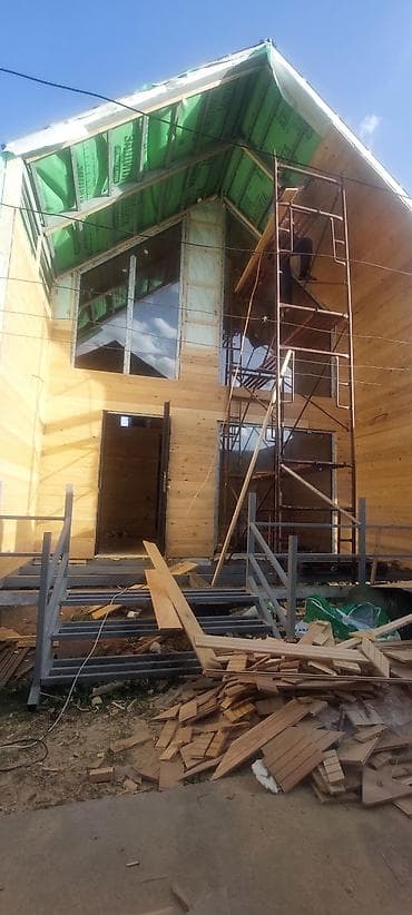 быстровозводимые дома бишкек: Современные каркасные дома с панорамным остеклением и вторым светом - — 8