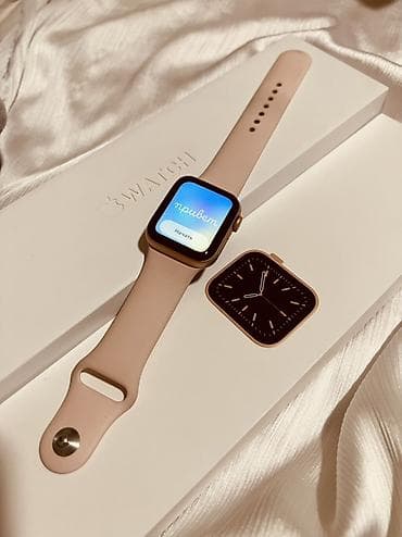 mi store: Apple Watch Series 6 (40 мм) - Корпус: алюминий, цвет Gold - Ремешок — 1