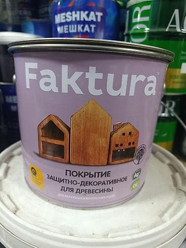Faktura — защитно-декоративное покрытие для древесины3л на 40 — 4