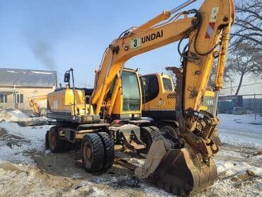 сколько стоит залить куб бетона бетономешалкой: Экскаватор, Hyundai, Колесный — 1