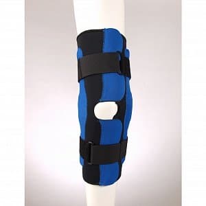 ортез коленного сустава: Ортез коленный разъемный с полицентрическими шарнирами удлиненный — 4