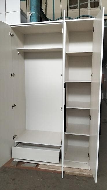 Шифоньеры, шкафы для одежды: Шифоньер, шкаф для одежды, Прямой, ЛДСП — 4