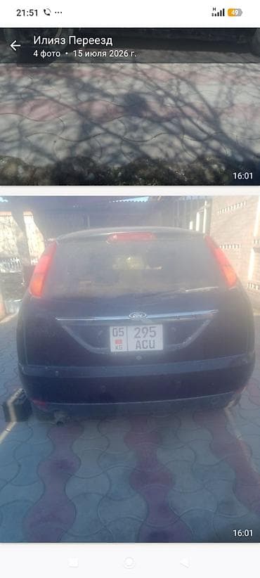 мини електромобил: Ford Focus: 2003 г., 1.8 л, Механика, Бензин, Хэтчбэк — 2