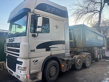 самасвал тонар: Тягач, DAF, 2000 г., Самосвал — 5