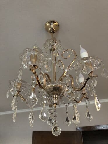 светильники потолочные бишкек: Продаю полу-хрустальную люстру — 2