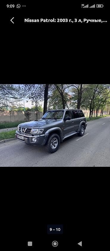 nisan patrol: Nissan Patrol: 2003 г., 3 л, Механика, Дизель, Внедорожник — 2