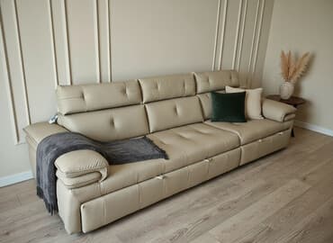 диваны в стиле лофт: Прямой диван, Трёхместный и более — 1