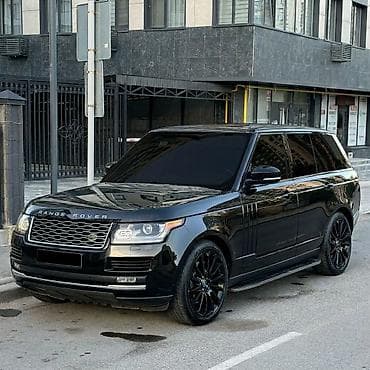 Land Rover Range Rover: 2017 г., 3 л, Автомат, Бензин, Внедорожник