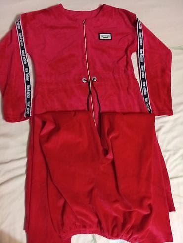 Айымдардын кийими: Комплект одежды + юбка 1) Трикотажный костюм (бренд на бирке: Flex) - — 6