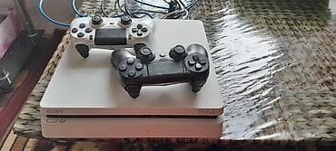 Nintendo Switch: Игровая консоль Sony PlayStation 4 Slim, цвет белый (Glacier White) — 4