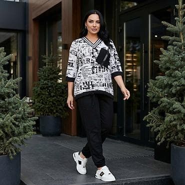 Спортивный костюм, Оверсайз, 5XL
