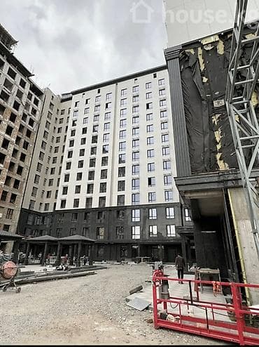 2 room flat: 2 комнаты, 55 м², Городская больница №4 (ул. Айни) Элитка, 10 этаж, ПСО (под самоотделку) — 2