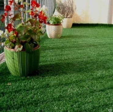 цена искусственного газона для футбольного поля: Газон Искусственный газон для детских площадок, создания фото зон — 1