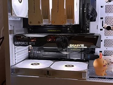 Видеокарта для ПК, Б/у, Gigabyte, GeForce RTX, 8 ГБ — 8
