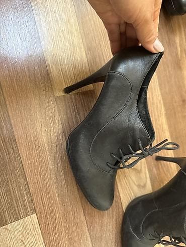Личные вещи: Ботинки, 36, Zenden, Б/у, цвет - Черный — 4