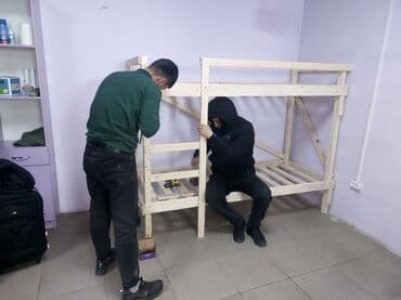 железные двухъярусные кровати: Ассолому алейкум!! Эки кабатуу кровать жасайбыз таза сыйда жыгачтан — 2