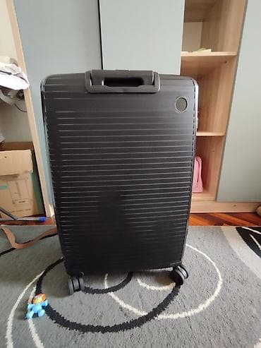 Атайын кийим: Чемодан, Материалы: Желим, Чоң (70 л ашык, 360°га айлануучу дөңгөлөктөр — 1