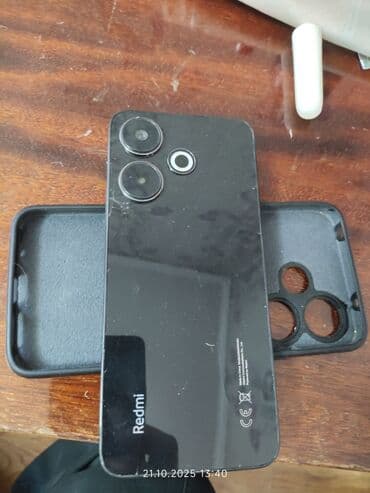 ноутбук бу бишкек: Redmi, Redmi 13, Б/у, 128 ГБ, цвет - Черный, 2 SIM — 1