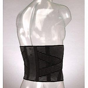 Медтовары: Поясничный корсет с упругими пластинами на тканевой основе fosta (f — 3