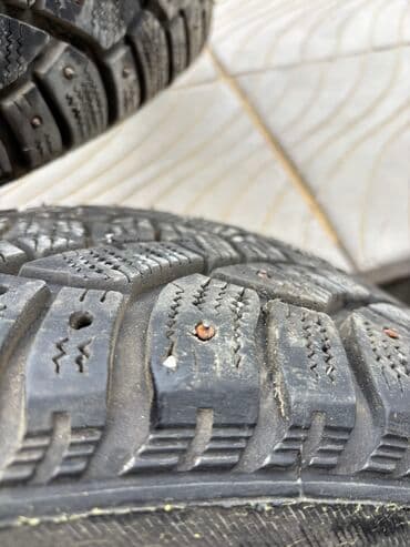 шина на ниву: Шины 215 / 55 / R 16, Зимняя шипованная, Б/у, Пара, Легковые, Россия — 5