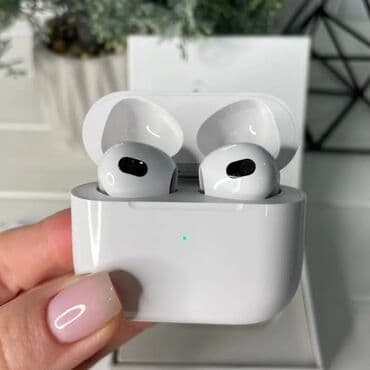 правый наушник airpods: Вкладыши, Apple, Новый, Беспроводные (Bluetooth), Классические — 1