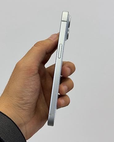 айфон обмен есть: IPhone 15, Б/у, 128 ГБ, Голубой, Защитное стекло, Чехол, Коробка, В рассрочку, 86 % — 7