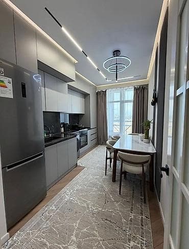 Недвижимость: 2 комнаты, 67 м², Пишпек Элитка, 7 этаж, Свежий ремонт — 3