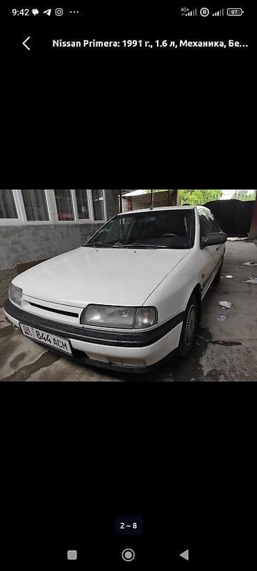 opel vectra b: Peugeot 405: 1991 г., 1.6 л, Седан — 8